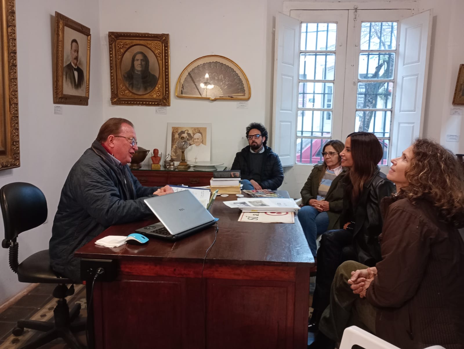 LOURDES SÁNCHEZ LLEGÓ A GOYA PARA EVALUAR PROYECTOS CULTURALES